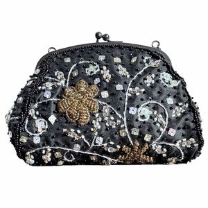 Vintage Lord & Taylor Beaded Evening Clutch